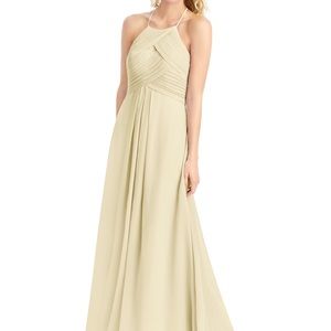 Azazie Ginger Dress in Champagne Color